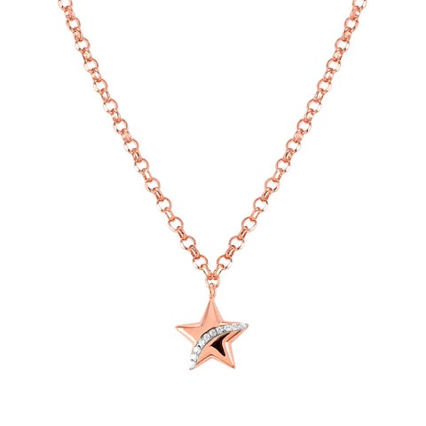 SweetRock necklace with Star SweetRock necklace in sterling silver