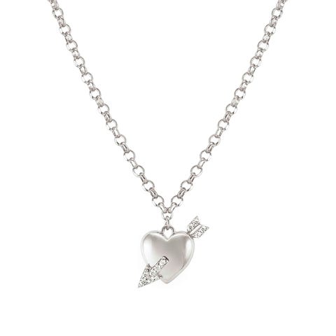 Collana Sweetrock con Cuore Collana in argento e pietre