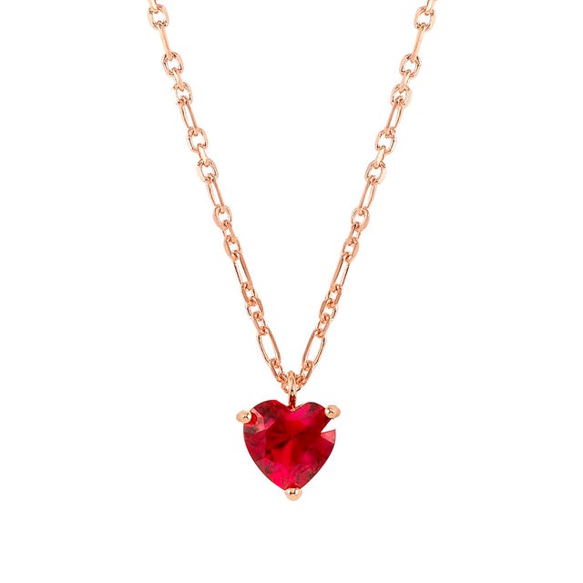 Collana SweetRock Cuore rosso