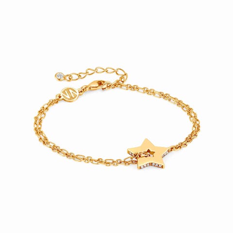 Bracelet Essentials Étoile Or jaune Bracelet avec Cubic Zirconia