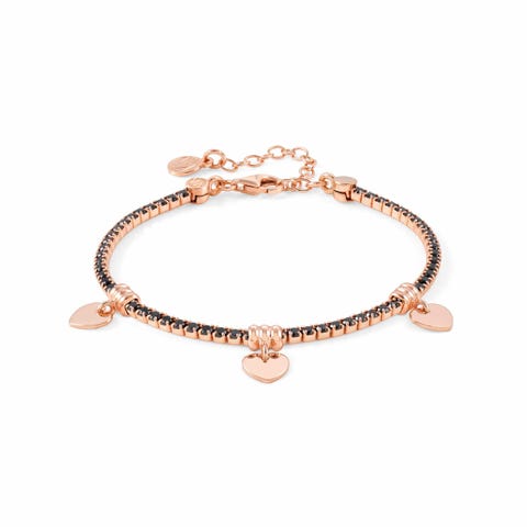 Pulsera Chic&Charm con Corazones Pulsera en Plata 925