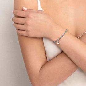 Bracelet Chic&Charm Papillon et zircones vertes Nomination 148611 038