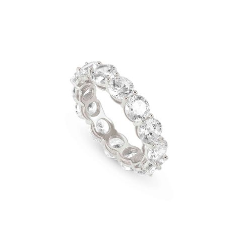 Bague Chic&Charm Joyful edition pierres blanches Bague en argent 925