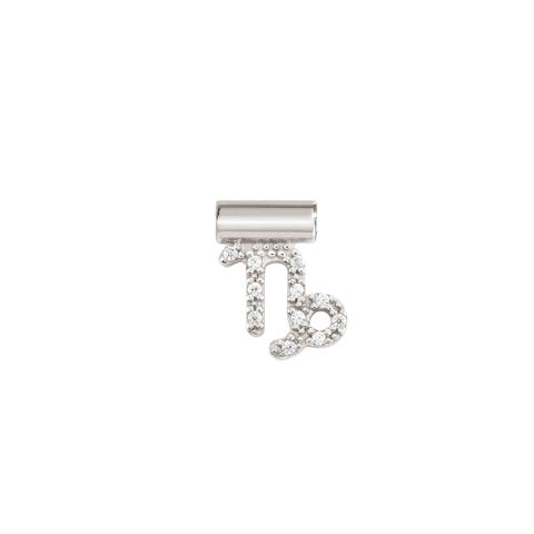 Pendentif SeiMia Signe du zodiaque Capricorne Pendentif en argent 925 et zircones