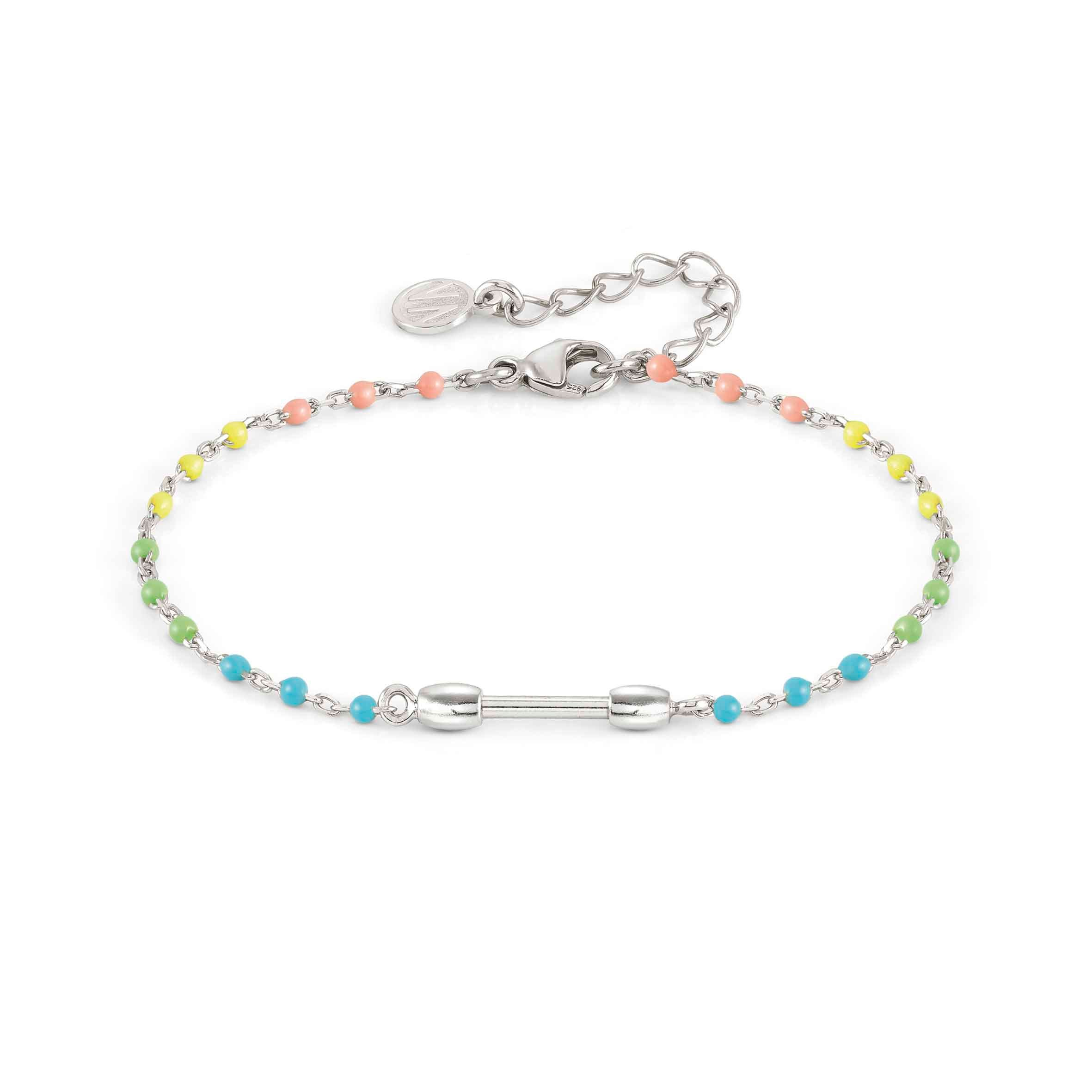 Nomination Bracciale SeiMia in Argento con Dettagli Colorati