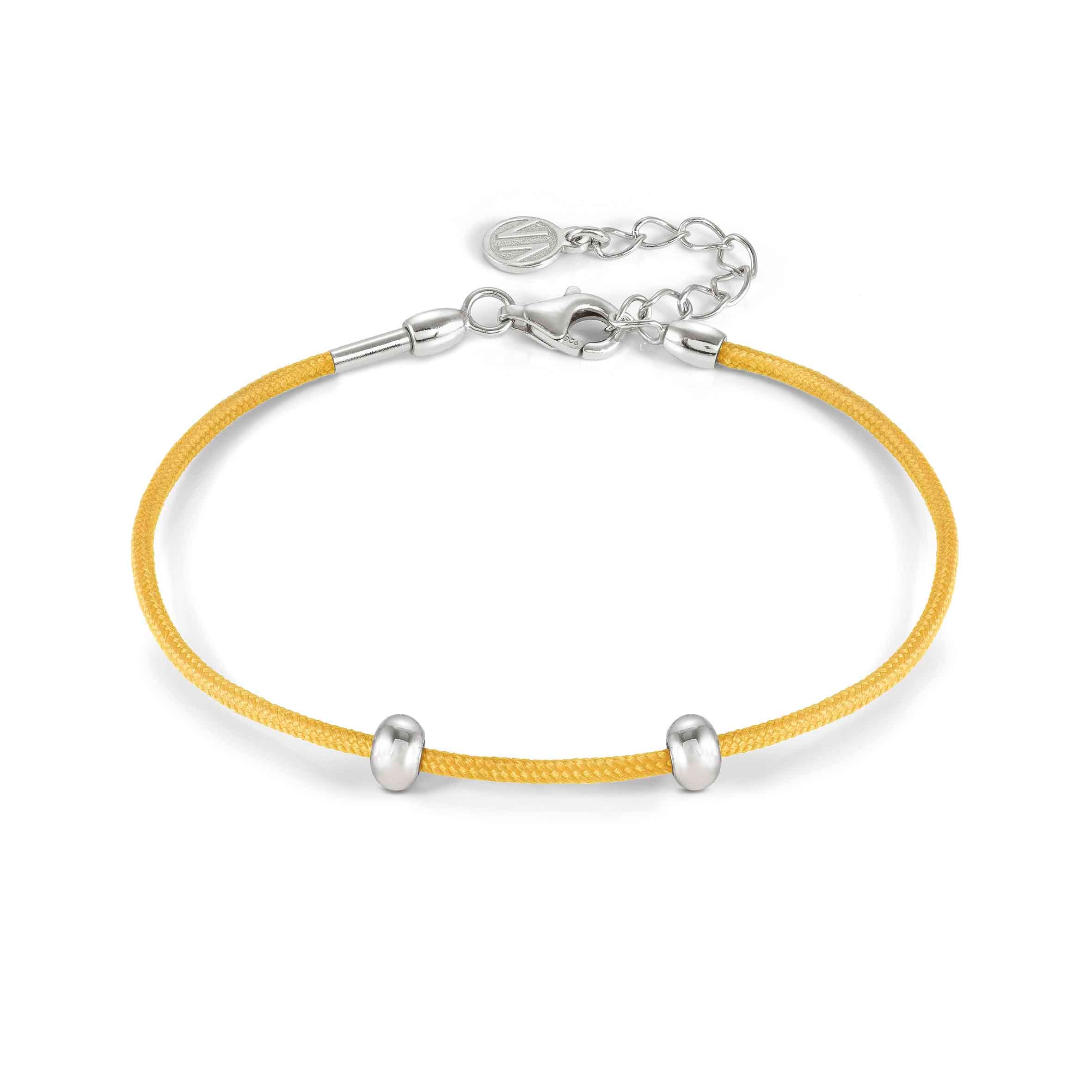 Nomination Bracciale SeiMia in Argento e Cordino Tecnico