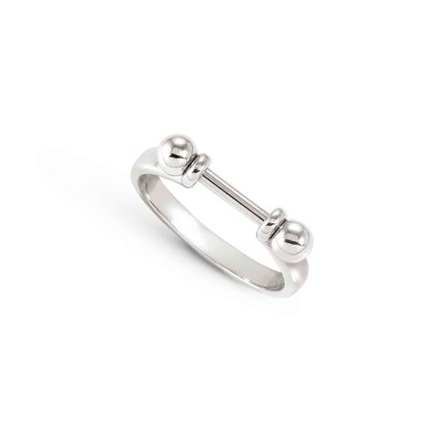 Bague SeiMia en argent Bague personnalisable en argent avec pendentifs