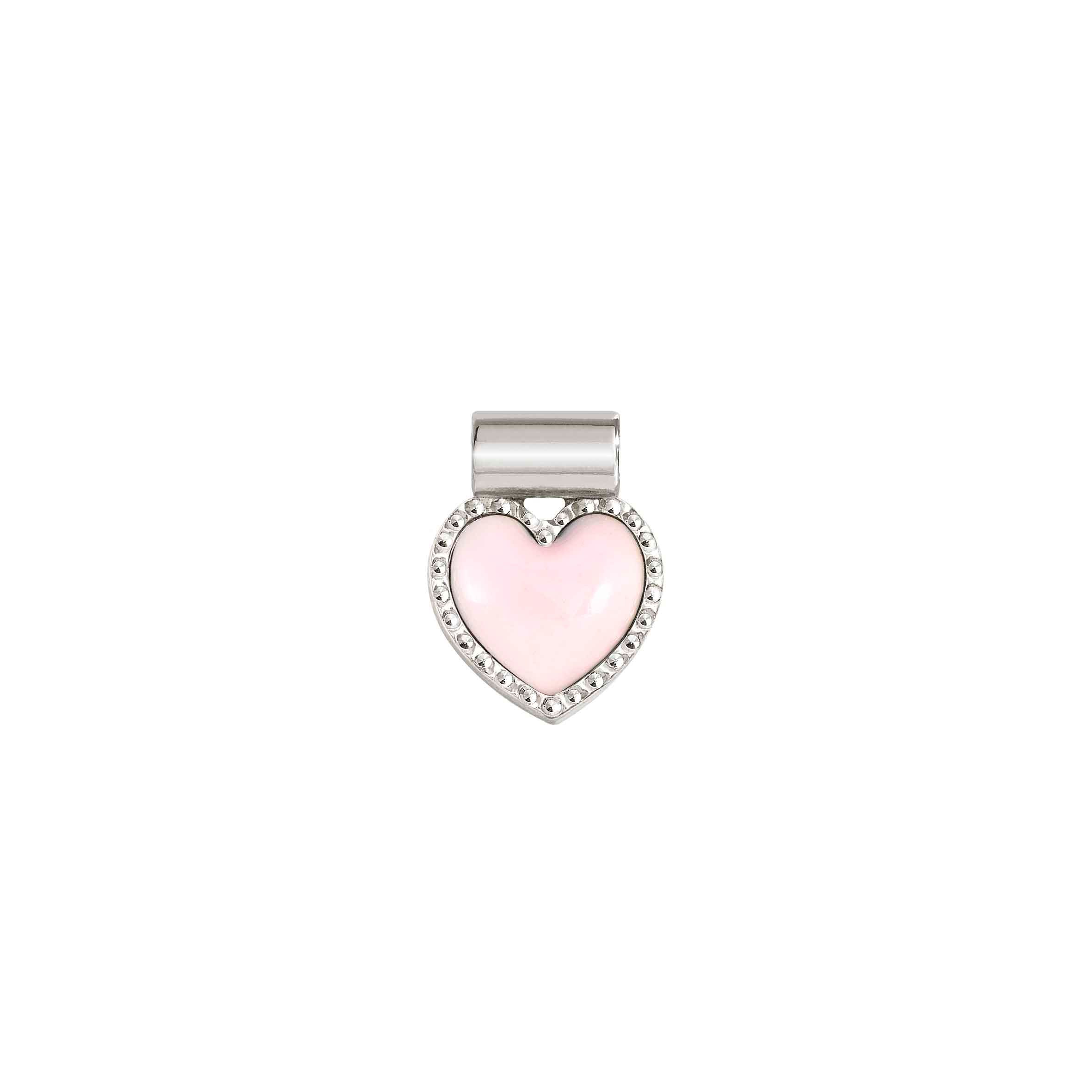 Nomination Ciondolo SeiMia Cuore Rosa diamantato