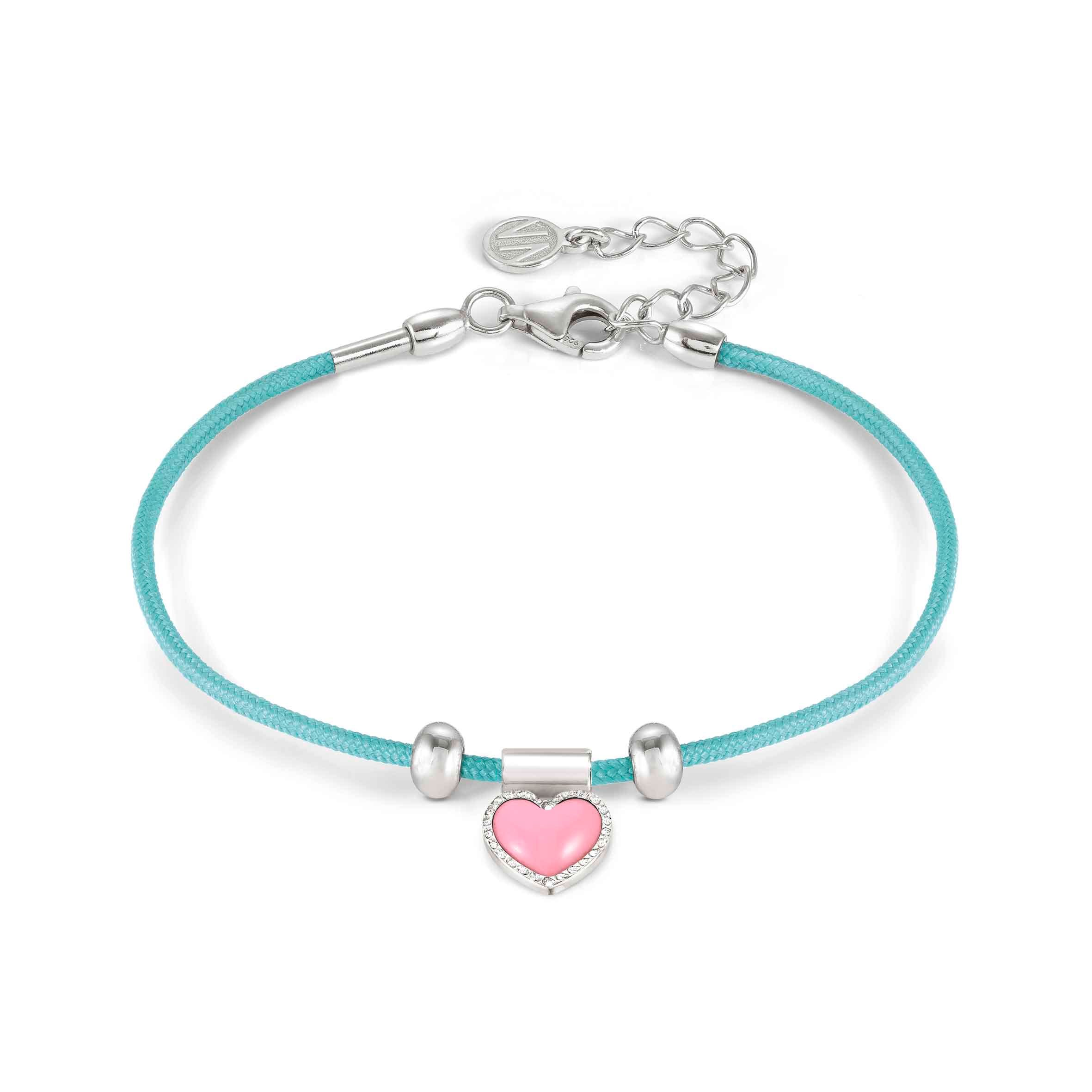 Nomination Bracciale SeiMia Turchese con Cuore Fucsia