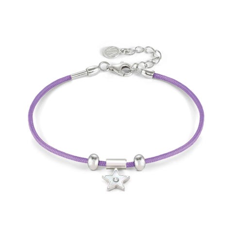 SeiMia bracelet, Lilac, Mother of Pearl Star Bracelet with pendant in Mother of Pearl