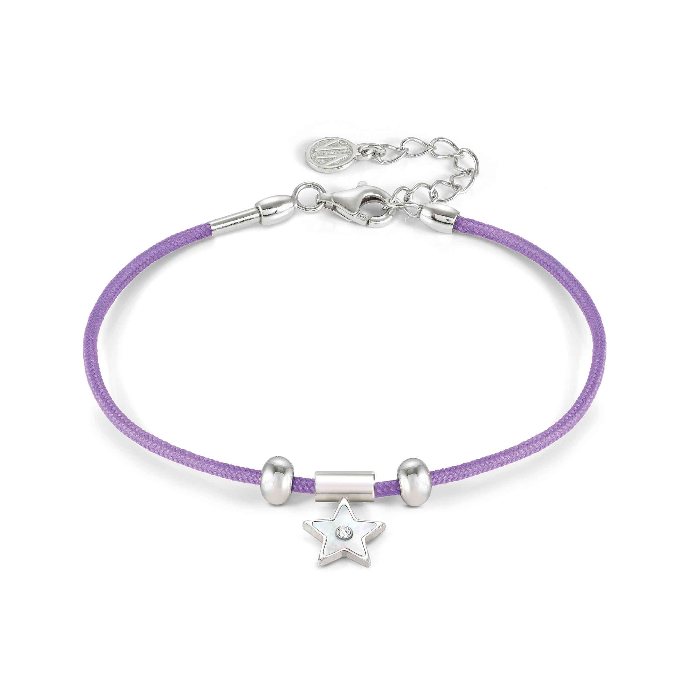 Nomination Bracciale SeiMia Lilla con Stella Madreperla
