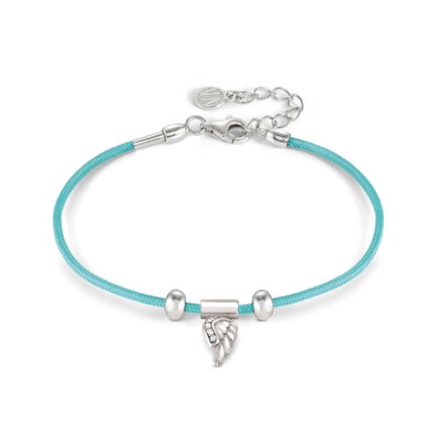 SeiMia bracelet, Turquoise, Wing Bracelet with sterling silver pendant