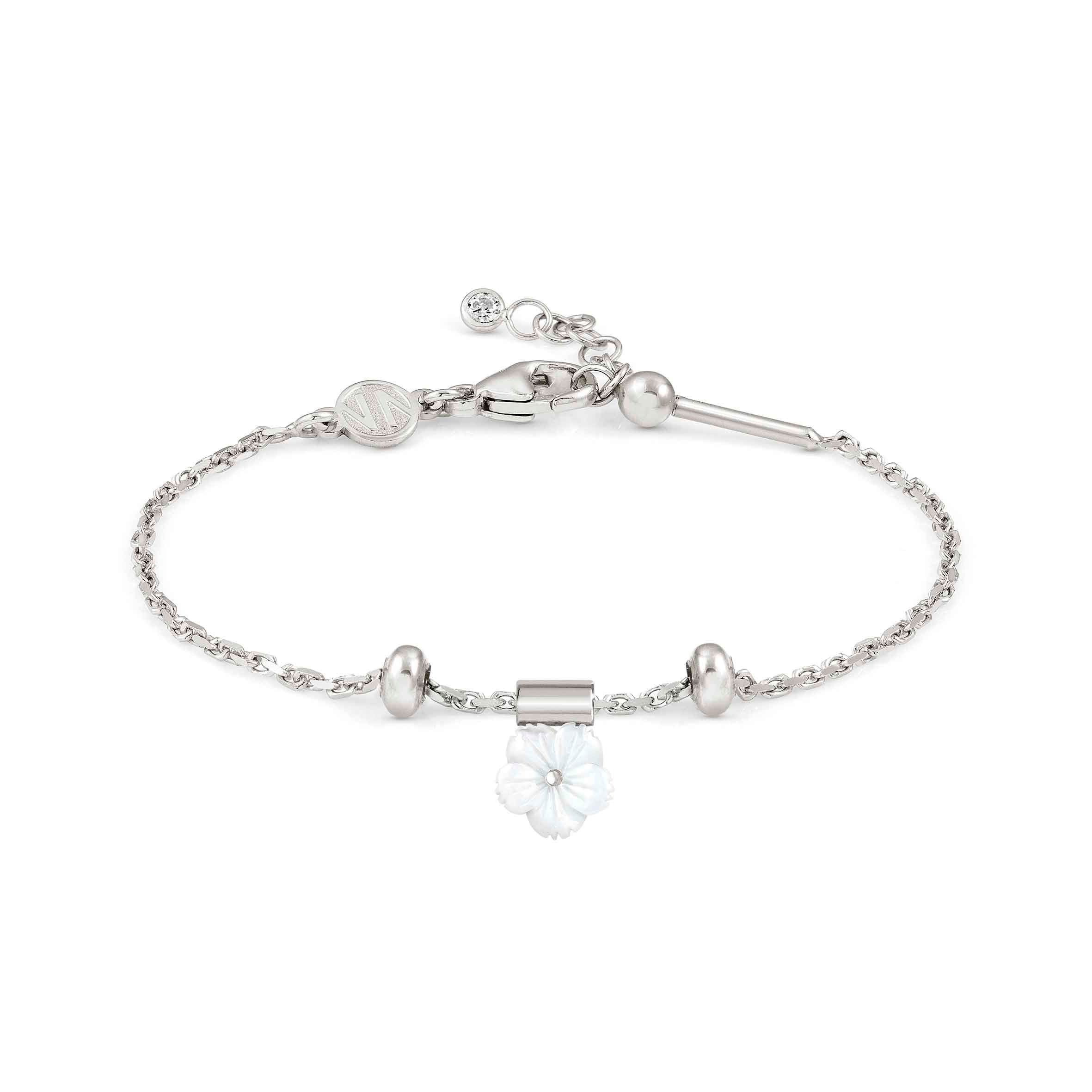 Nomination Bracciale SEIMIA con Fiore MADREPERLA BIANCO