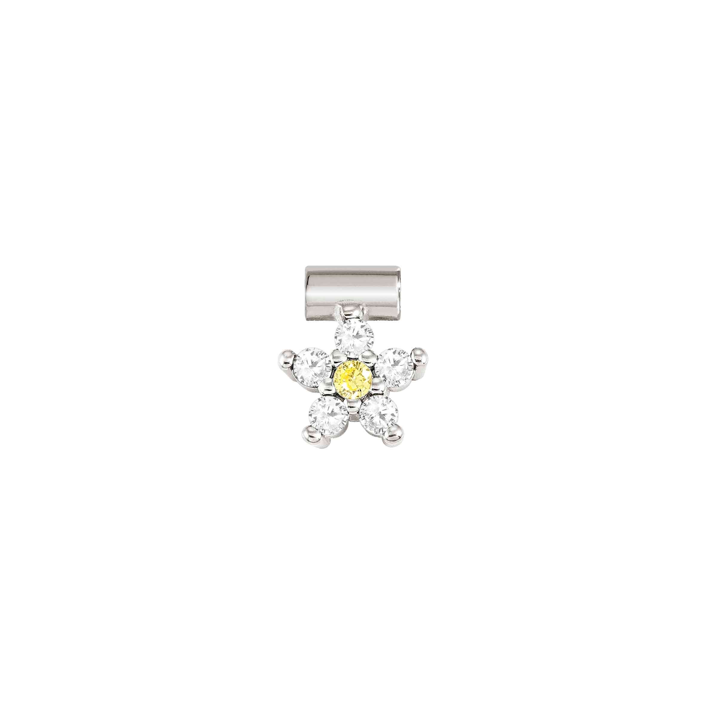 Nomination Ciondolo SeiMia fiore bianco con CZ