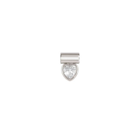 SeiMia pendant, CZ Heart Sterling silver pendant with Cubic Zirconia Heart