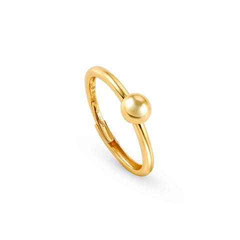 Soul ring in sterling silver Ring with central detail