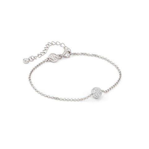 Bracciale Soul in Argento e pietre Bracciale in argento con dettaglio centrale