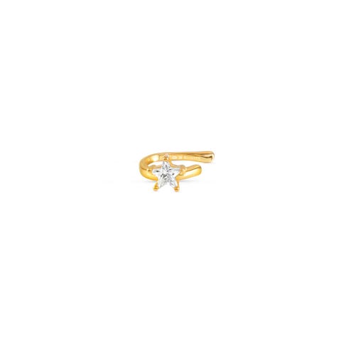 Ear cuff Sentimental stella Orecchino in argento con pietra