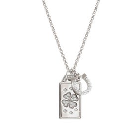 Talismani necklace GOOD LUCK, Four-Leaf Clover Nomination 149503-3