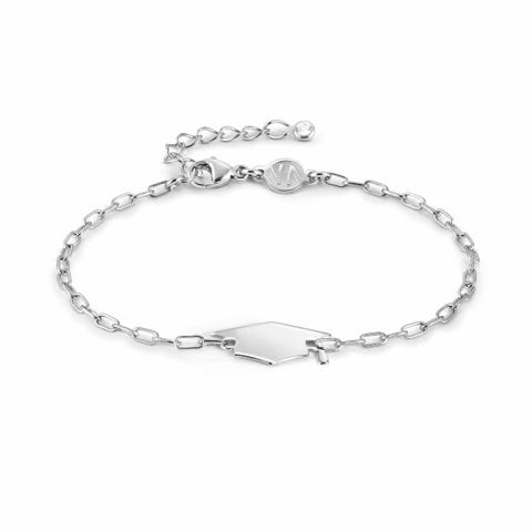Bracelet Made for you Chapeau Diplôme Bracelet à graver en Argent 925