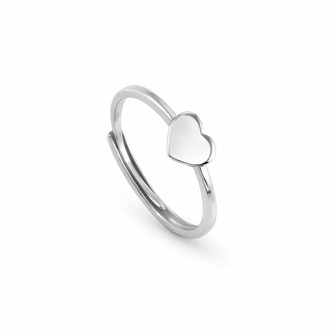 Made for You ring, Heart Rind in sterling silver, can be personalised