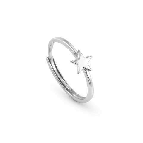 Made for You ring, Star Ring with symbol, sterling silver, can be engraved