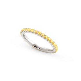 Ring Lovelight mit gelben Steinen Nomination 149700-4