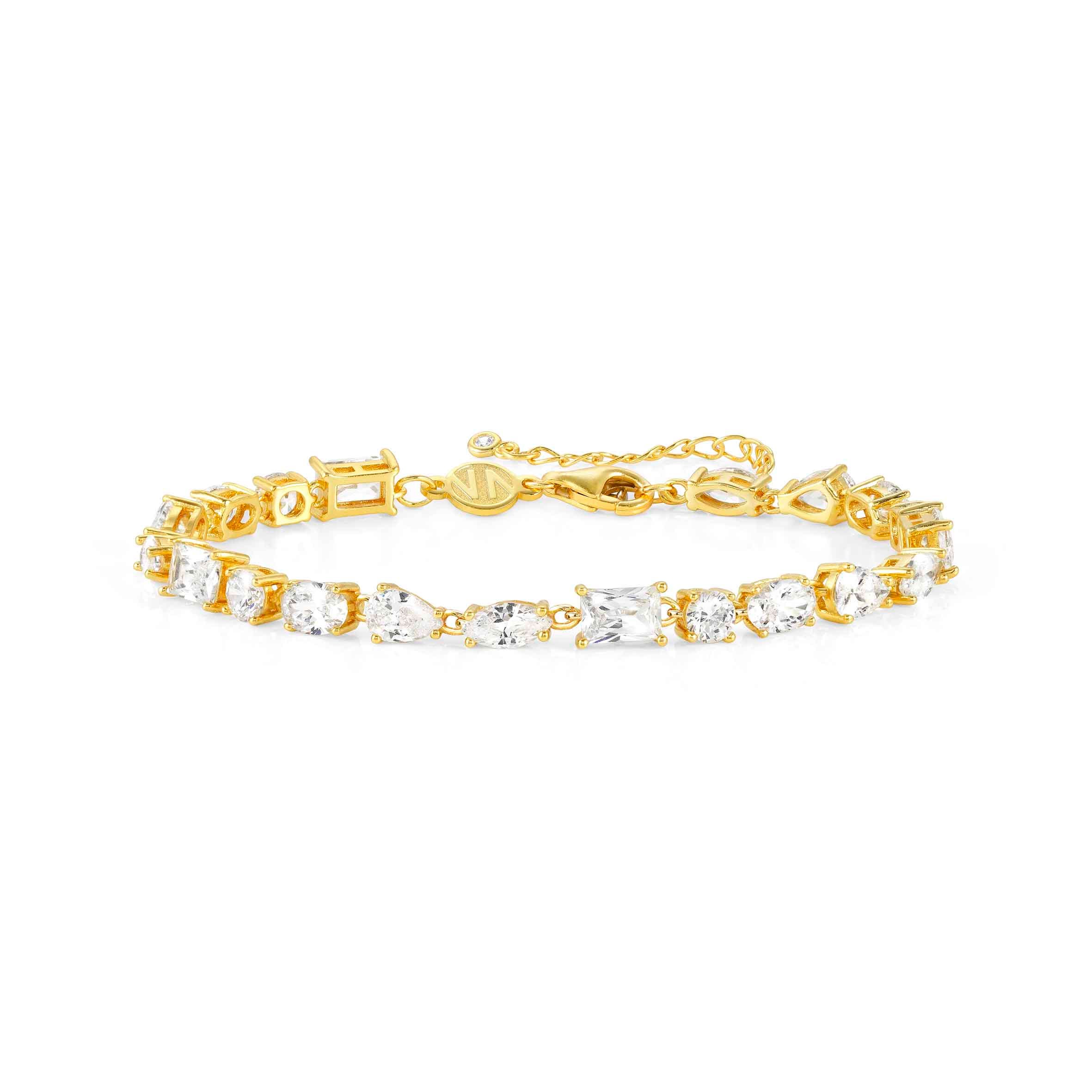 Nomination Bracciale Colour Wave Argento e pietre