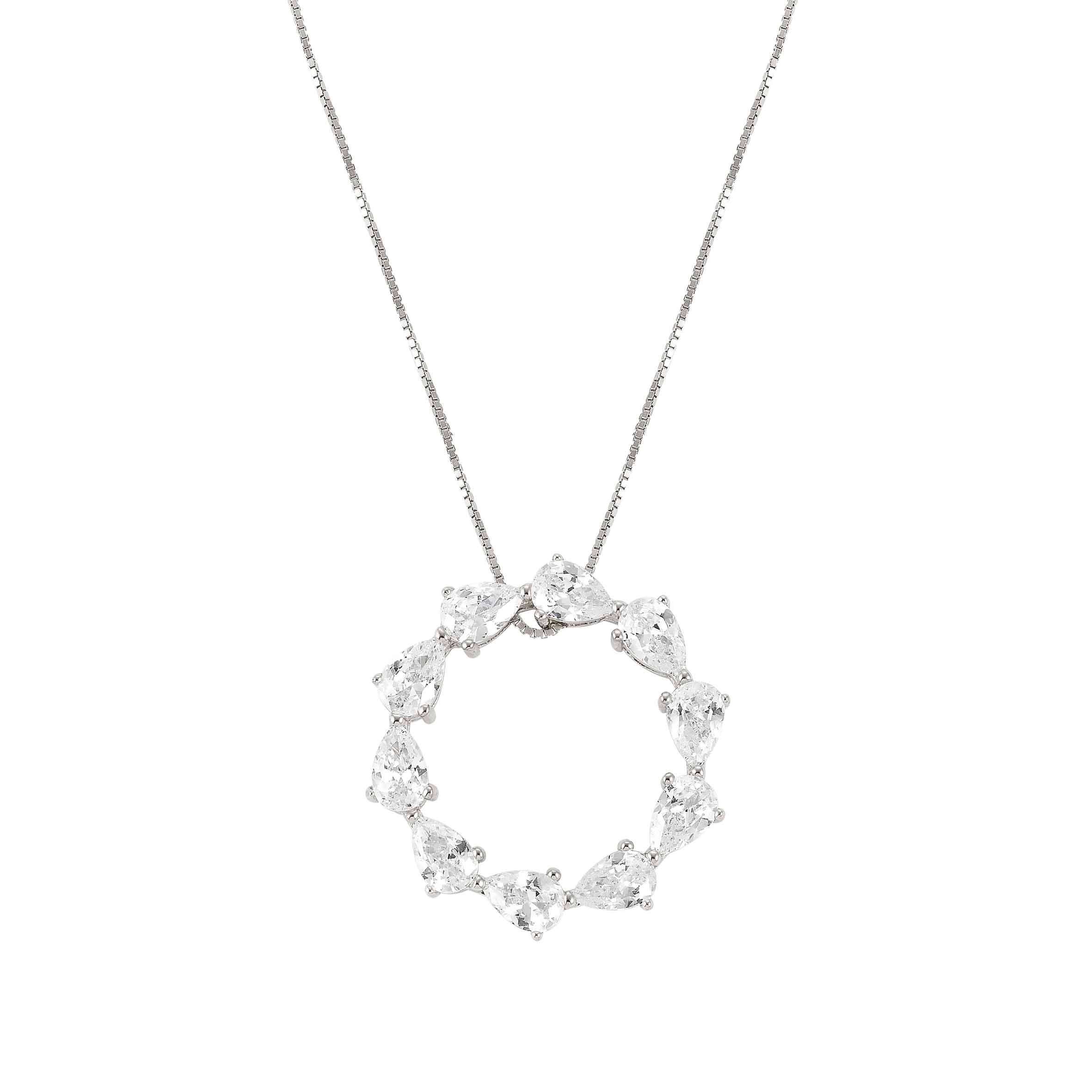 Nomination Collana Colour Wave con Pendente circolare