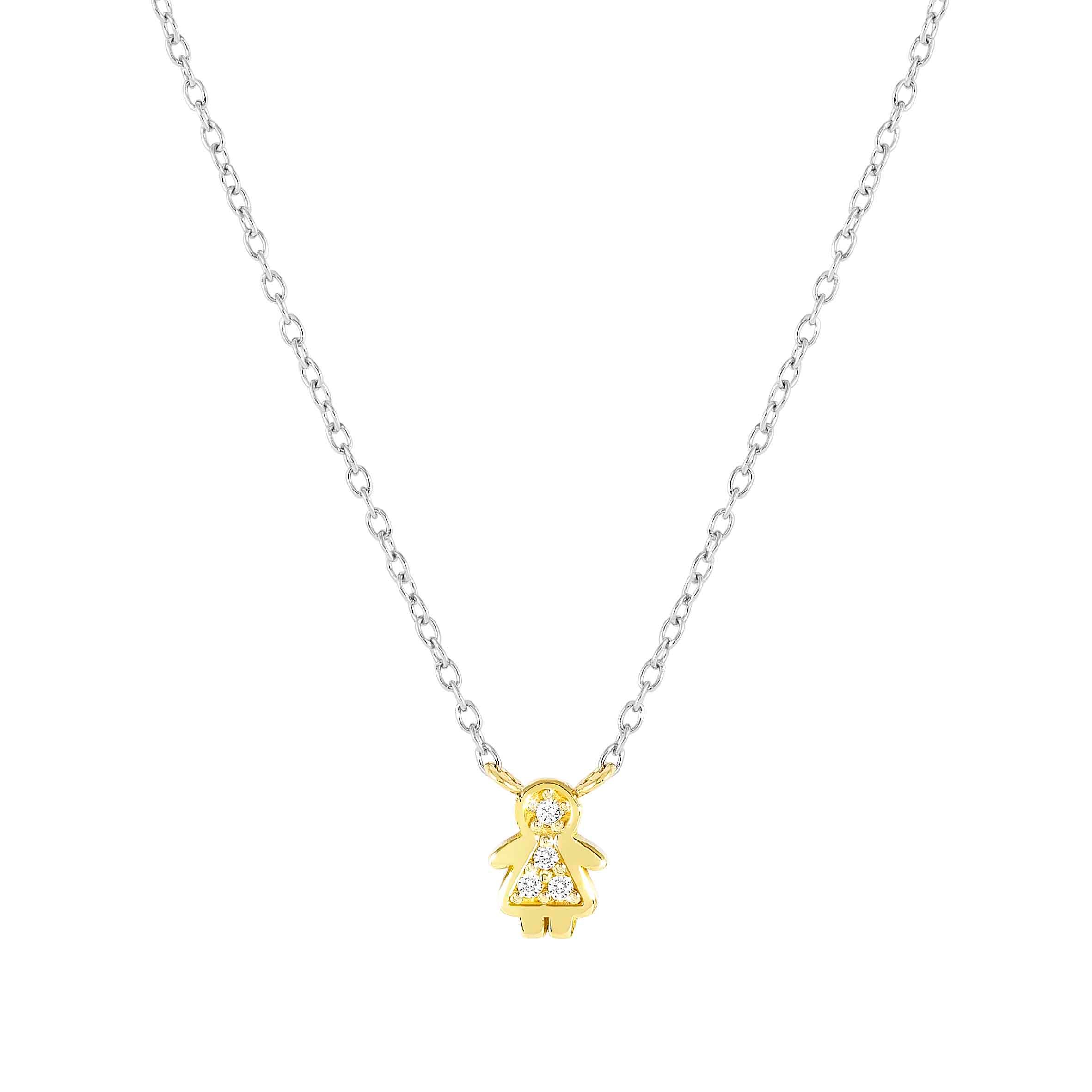 Nomination Collana MyTreasure Bambina in Oro e Diamanti