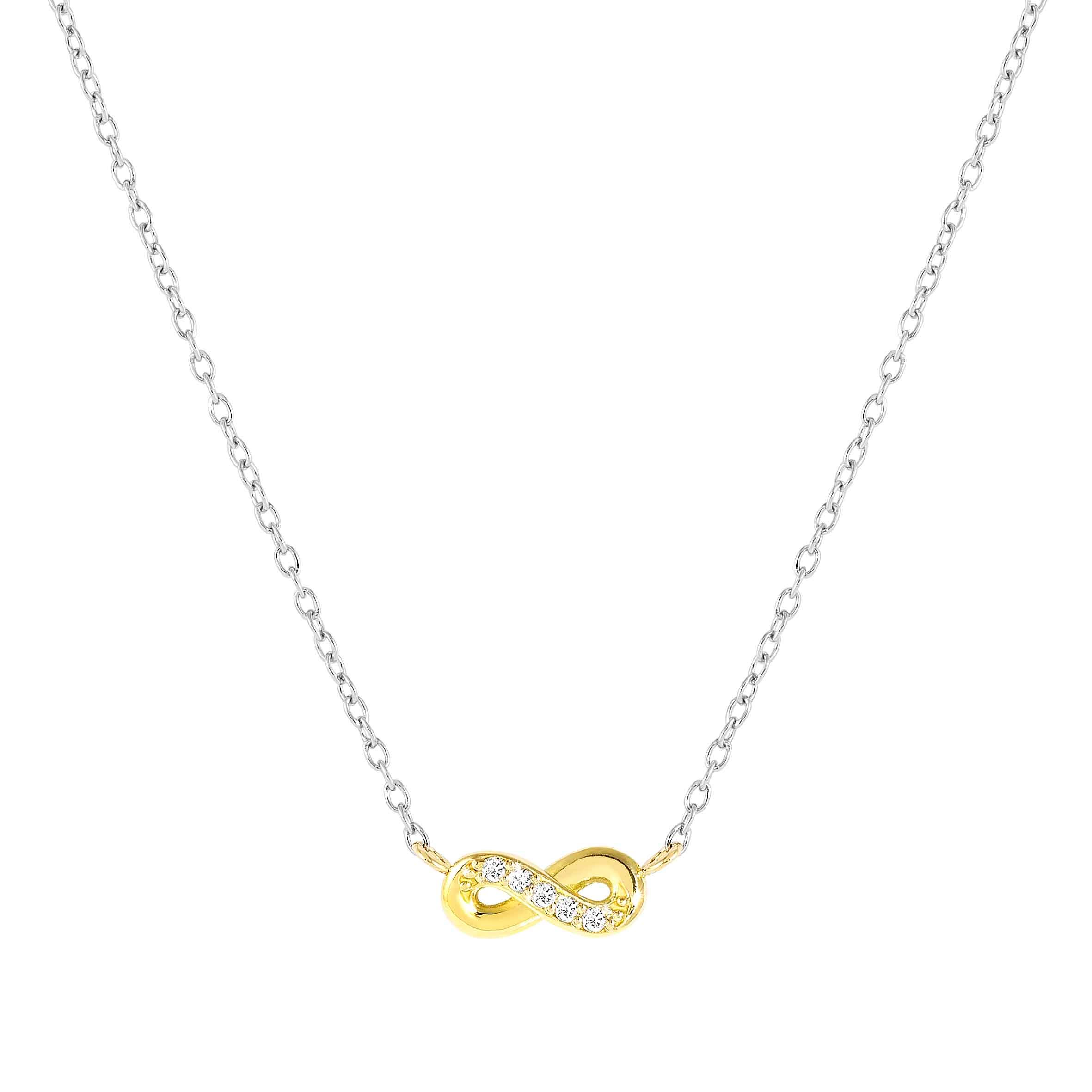 Nomination Collana MyTreasure Infinito in Oro e Diamanti