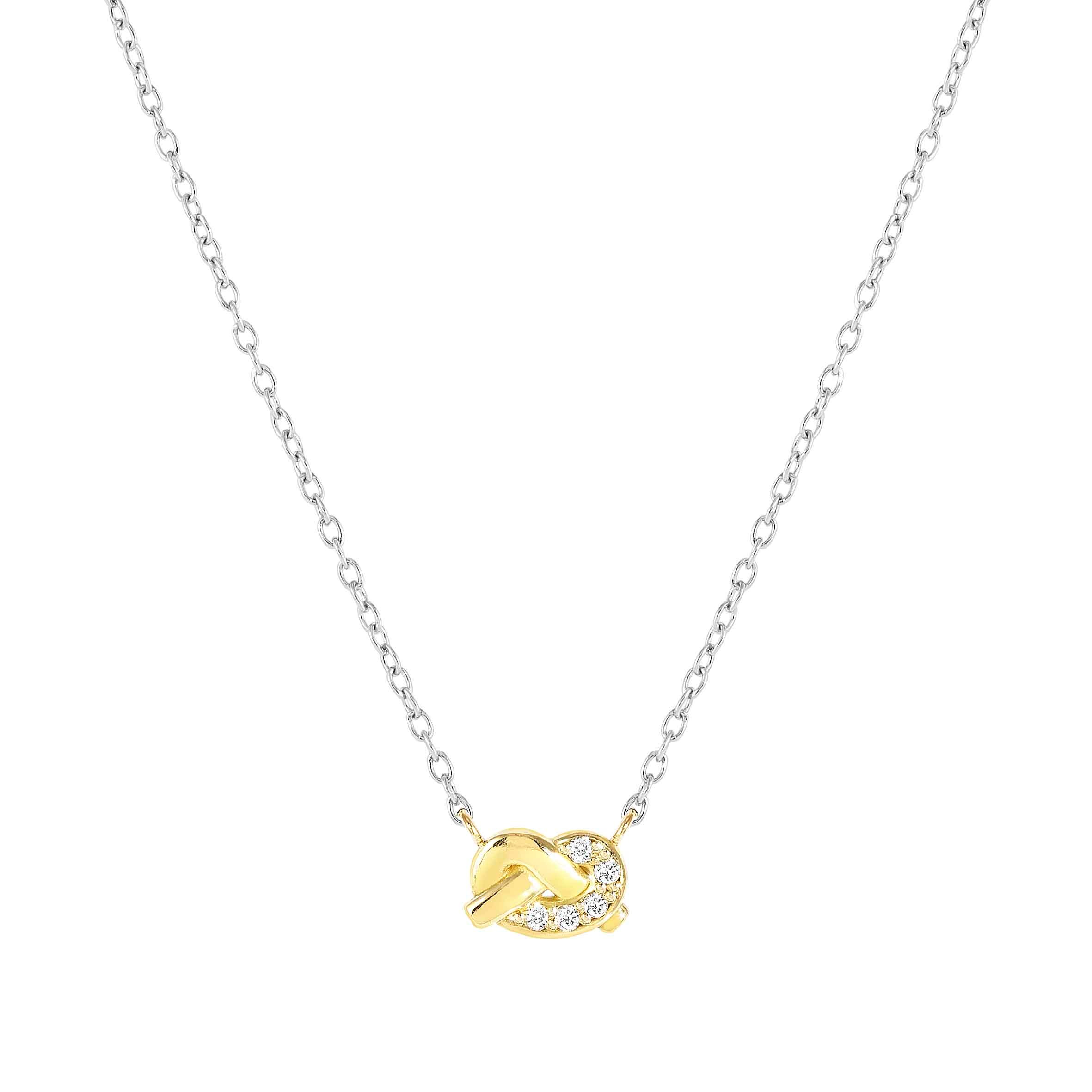 Nomination Collana MyTreasure Nodo in Oro e Diamanti