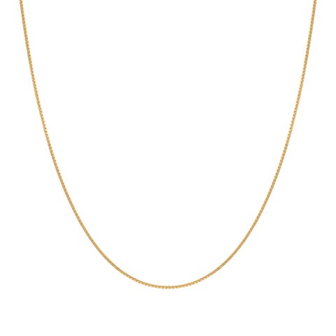 SeiMia Gold necklace, to personalise Necklace with stoppers in yellow gold