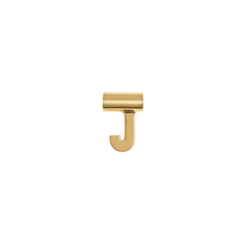 SeiMia Gold Pendant, Letter J SeiMia pendant in yellow gold