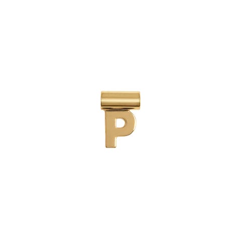 SeiMia Gold Pendant, Letter P SeiMia pendant in yellow gold