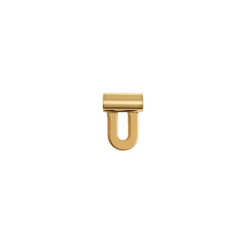 SeiMia Gold Pendant, Letter U SeiMia pendant in yellow gold