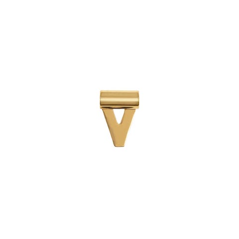 SeiMia Gold Pendant, Letter V SeiMia pendant in yellow gold