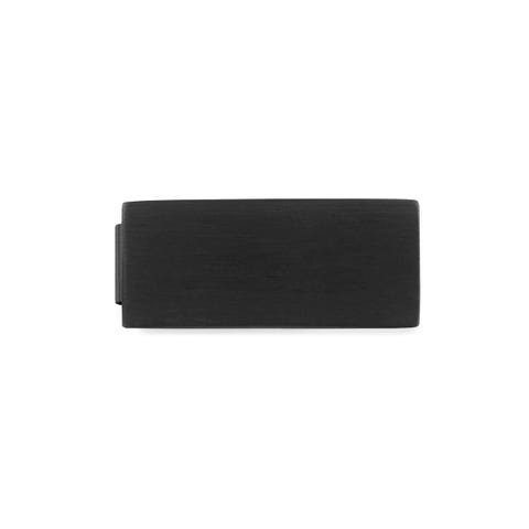 Composable GLAM Black PVD Double Link, Engraving Double Engraving Link