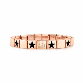 Bracciale bambina Nomination Milleluci 028005/026 acciaio Oro Rosa