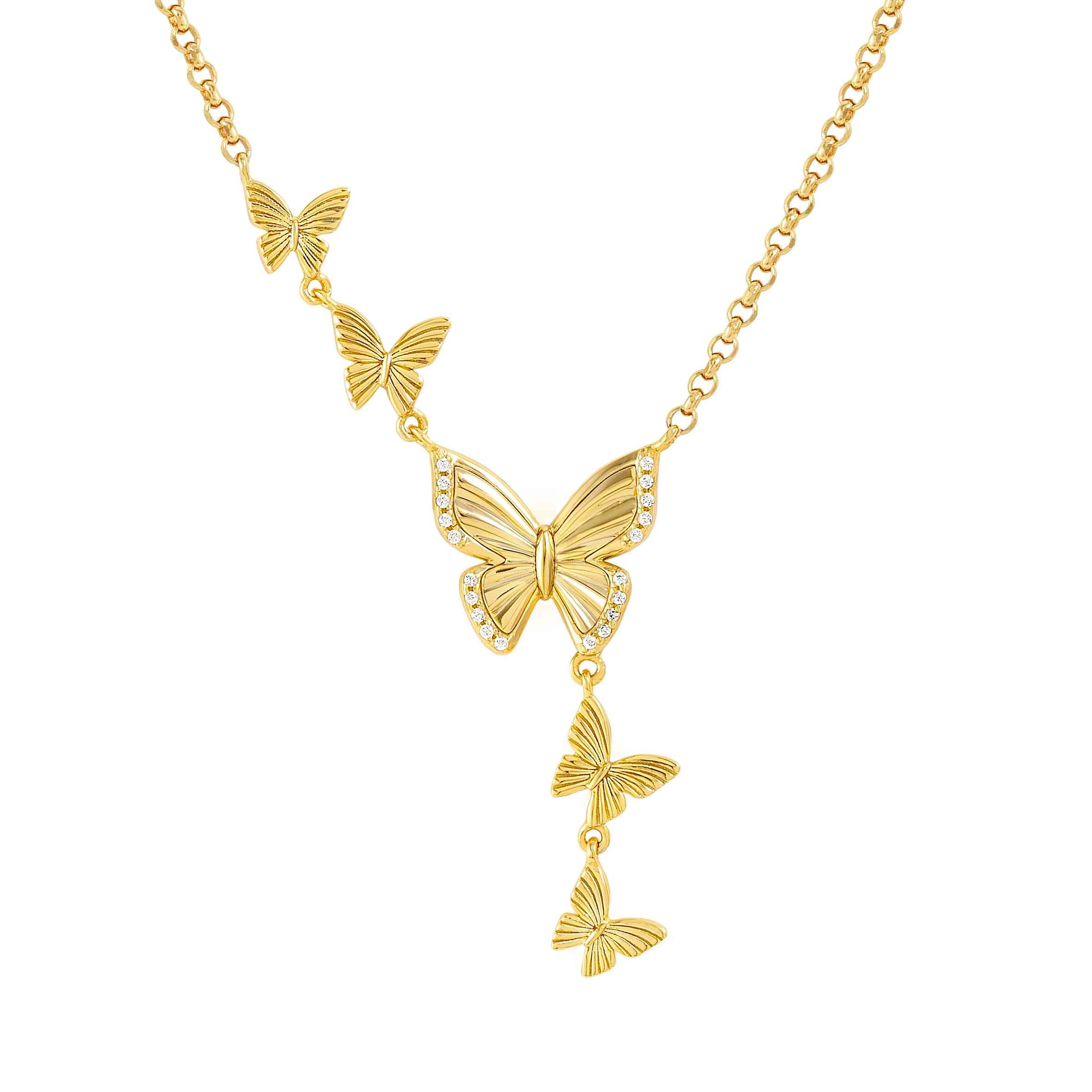 Nomination Collana TrueJoy con Farfalle diamantate