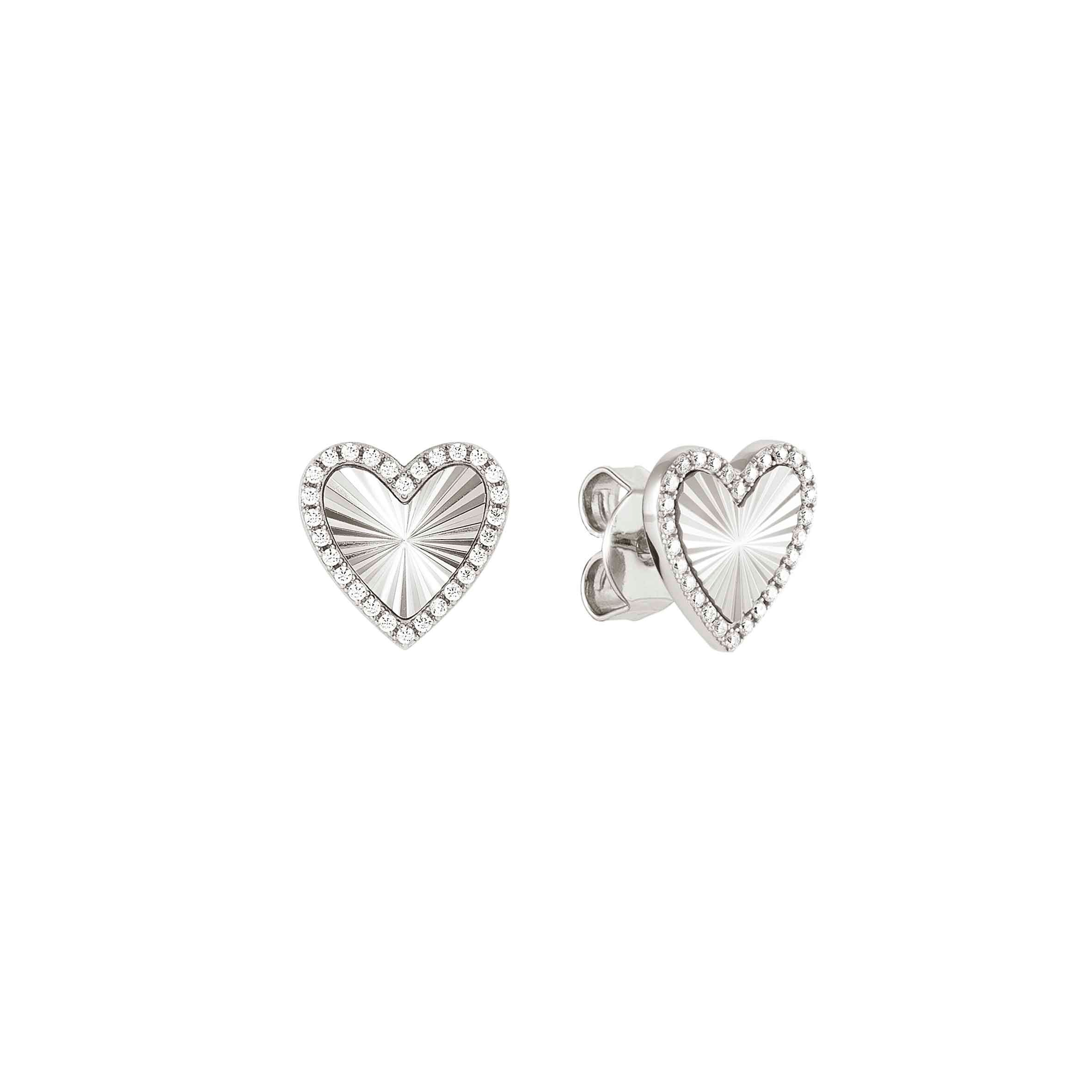 Nomination Orecchini TrueJoy Cuore diamantato