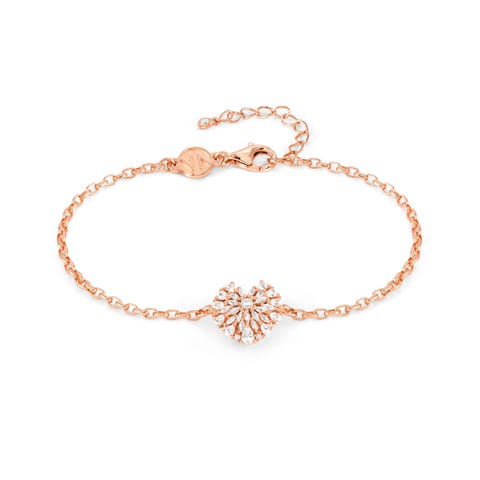 Rayoflight bracelet with Heart Sterling silver bracelet