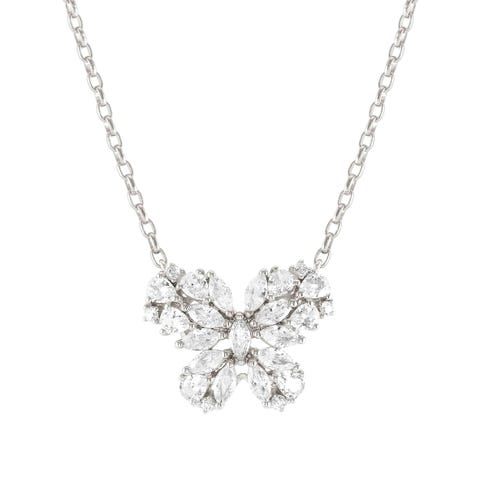 Collier Rayoflight avec grand papillon Collier avec Symbole en argent 925
