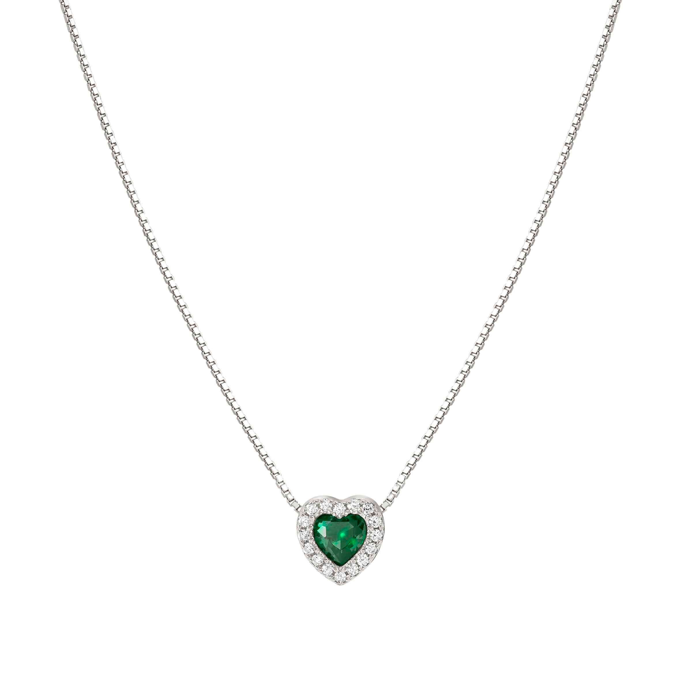 Nomination Collana All My Love Cuore Verde