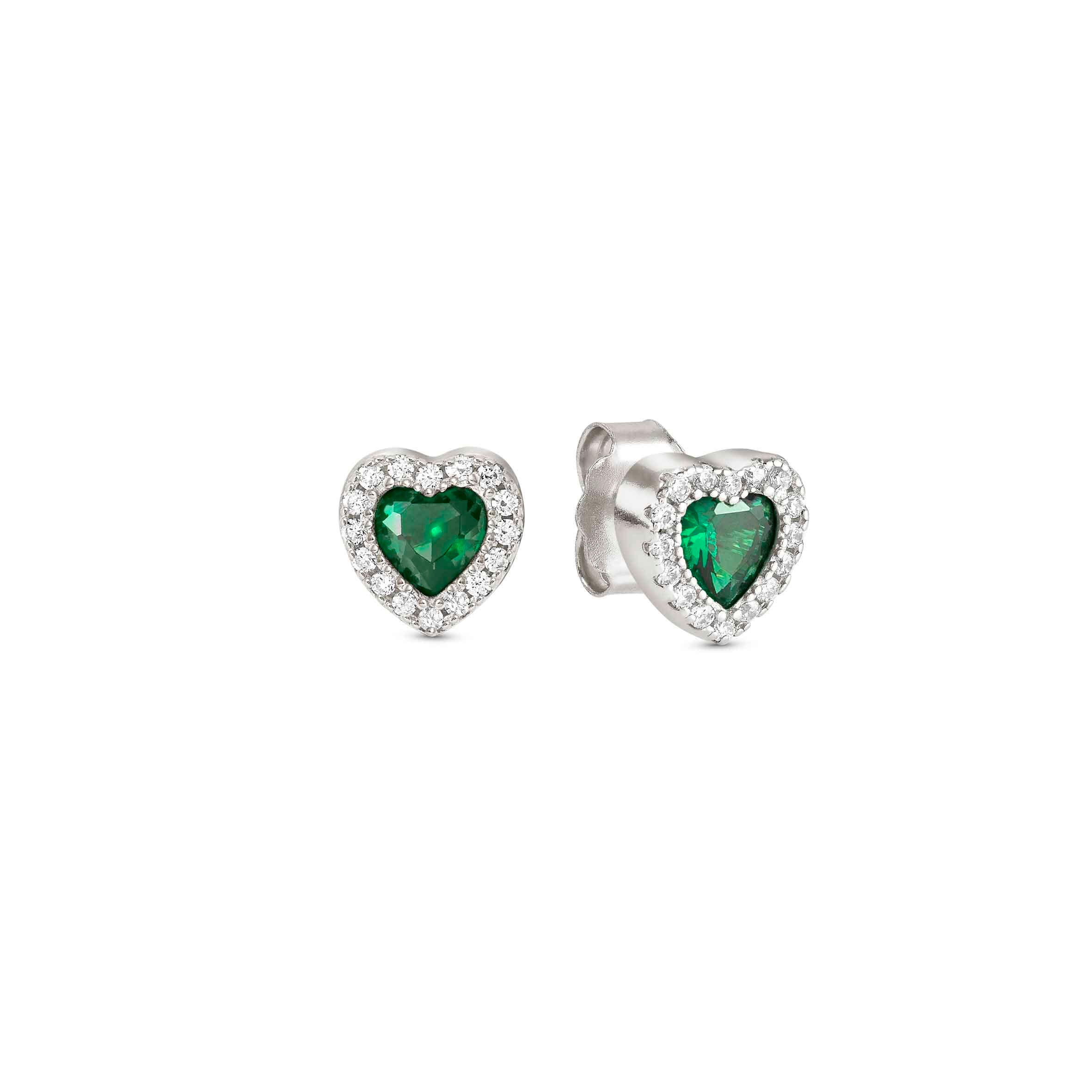 Nomination Orecchini All My Love a Cuore con Zirconi