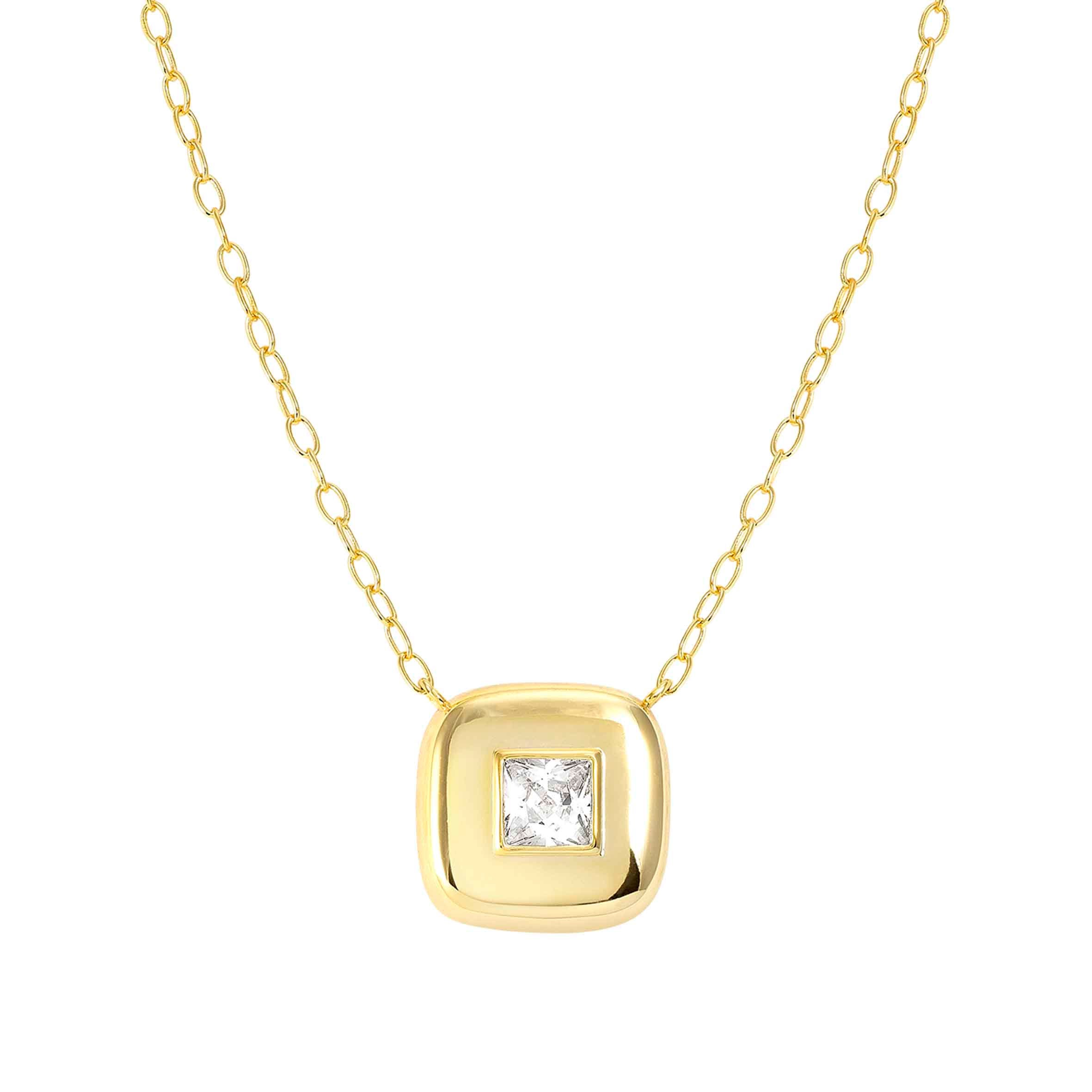 Nomination Collana Domina oro con simbolo quadrato
