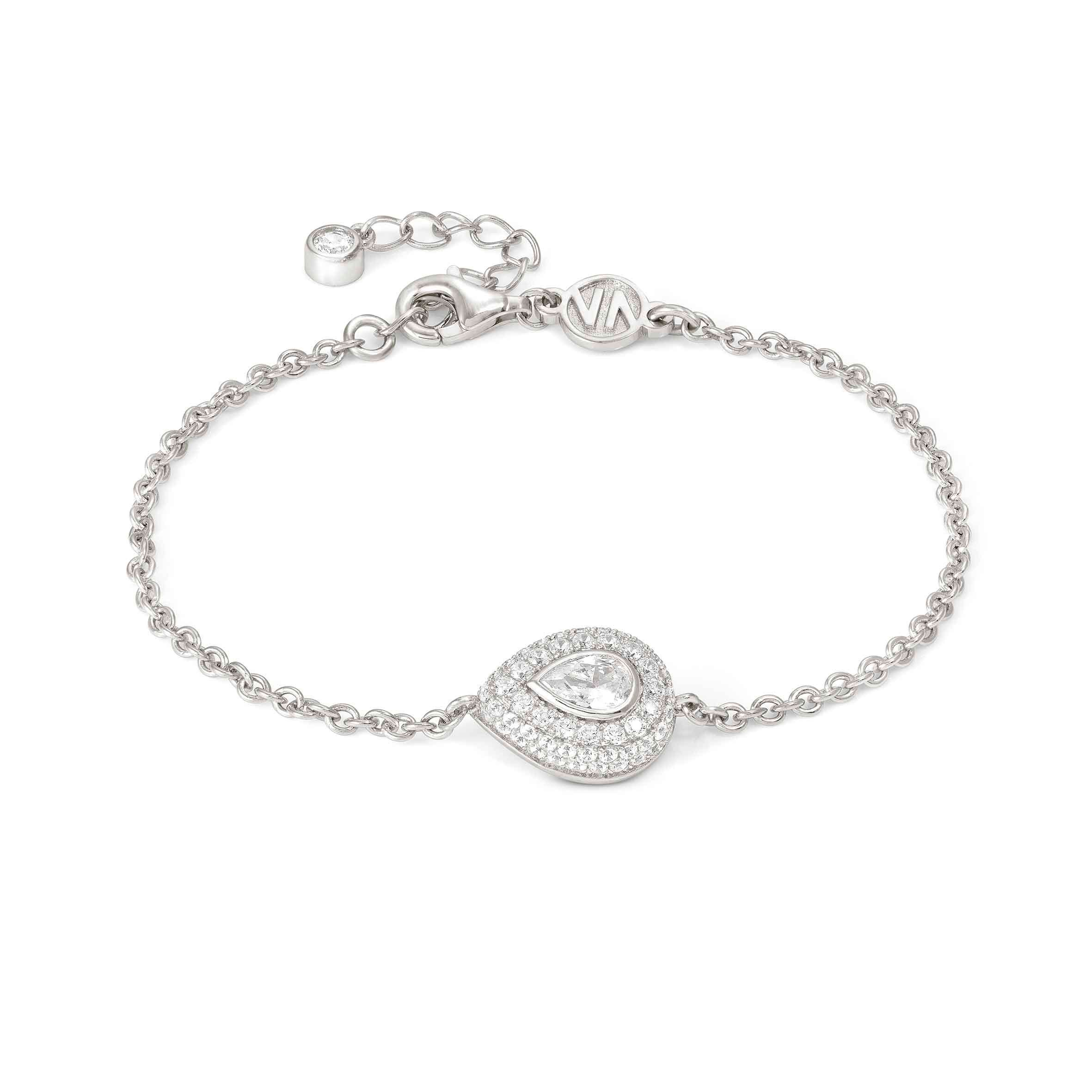 Nomination Bracciale Domina con Simbolo goccia e Zirconi