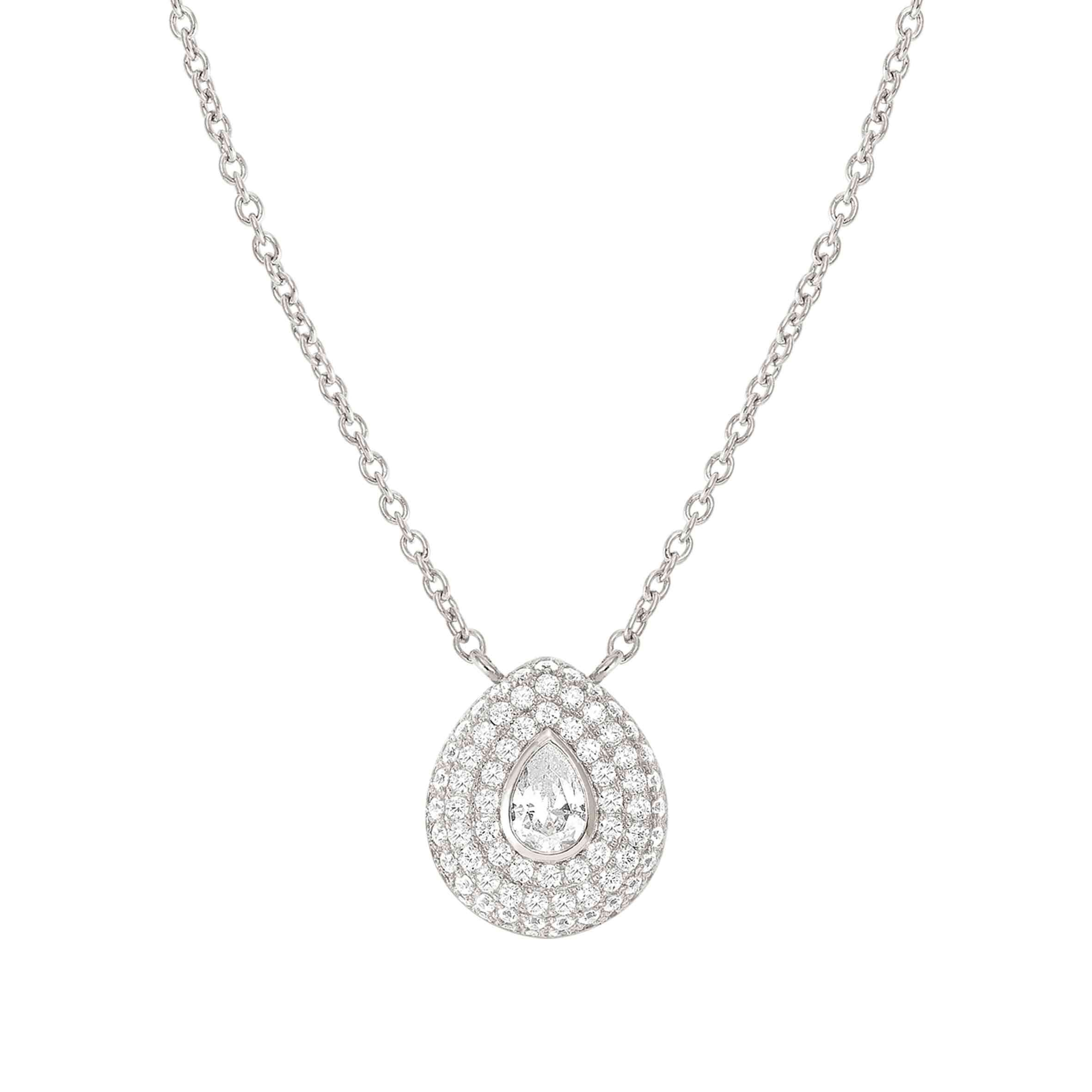 Nomination Collana Domina con Simbolo goccia e Zirconi