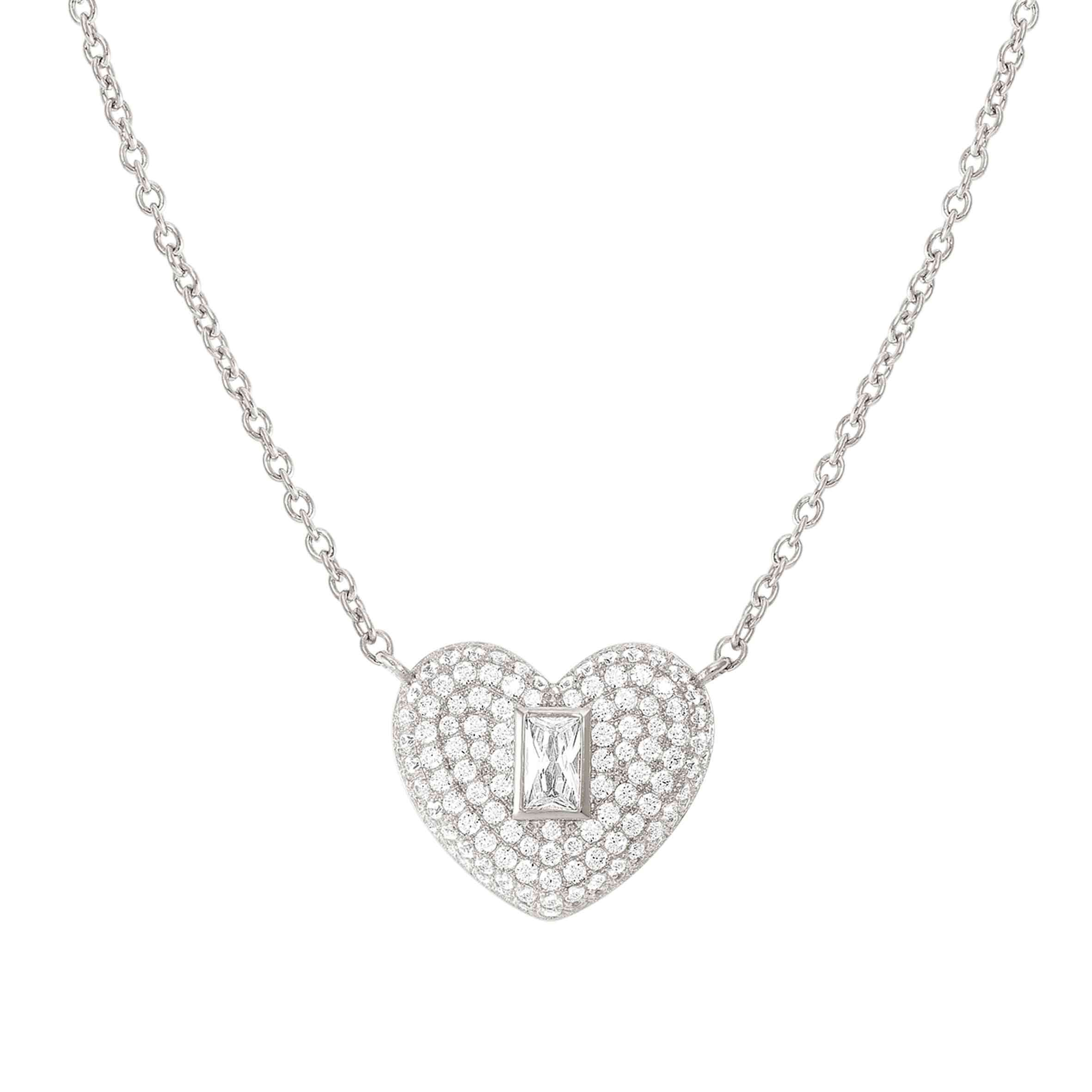 Nomination Collana Domina con Simbolo cuore e Zirconi