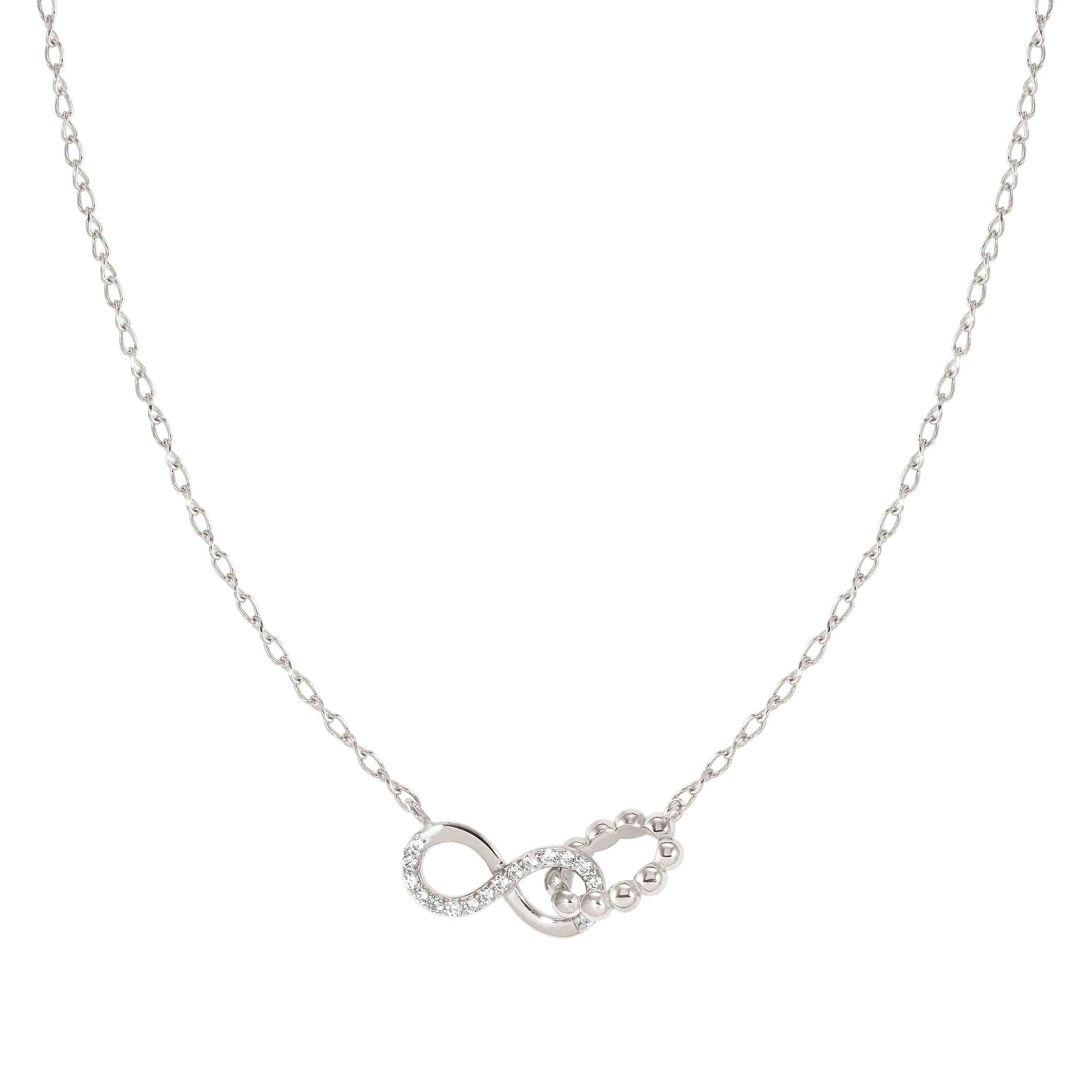 Nomination Collana Lovecloud infinito con pietre